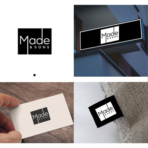 Design di Luxury Meets Ease: Logo & Card Design for Made & Sons di 369 Design