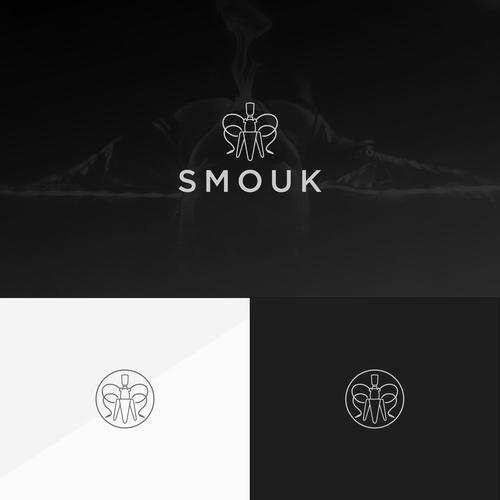 Design a logo for a modern luxury shisha/hookah bar. Design by M E L O