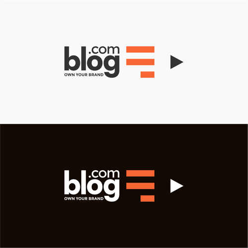 Blog.com logo Design by hoGETz
