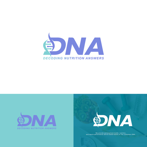 Logo for DNA-based fitness company Design by BaroqArt⚡