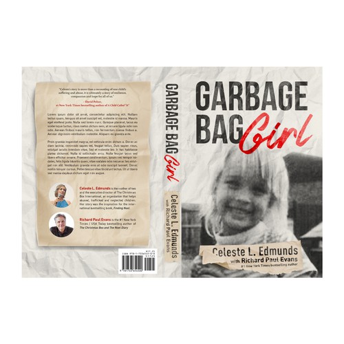 Garbage Bag Girl Design by aksaramantra