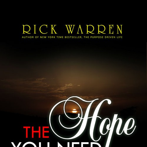 Design Rick Warren's New Book Cover Design by Mike-O