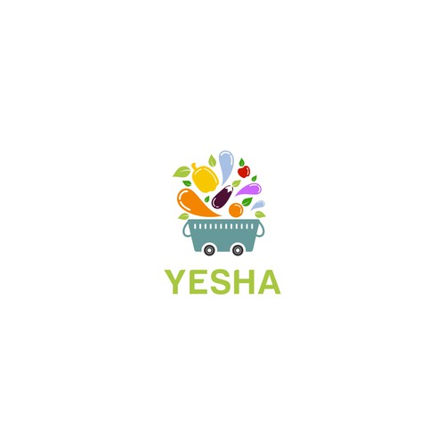 New grocery delivery service in Poland - "Yesha"-ontwerp door sunshine_design