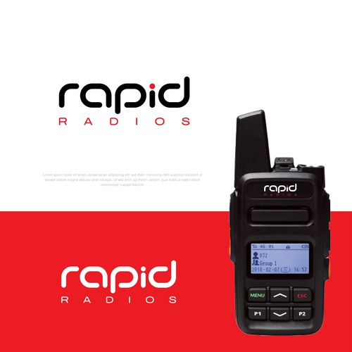 Masculine and Hip design for Walkie Talkie Brand Design by Half-Tone™