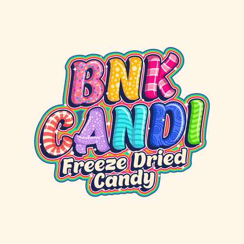 Design a colorful candy logo for our candy company Design by EsrasStudio