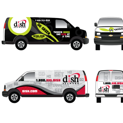 V&S 002 ~ REDESIGN THE DISH NETWORK INSTALLATION FLEET Design by tini1