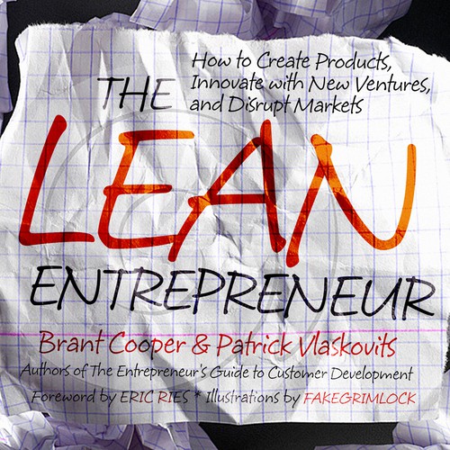 EPIC book cover needed for The Lean Entrepreneur! Design por Ed Davad