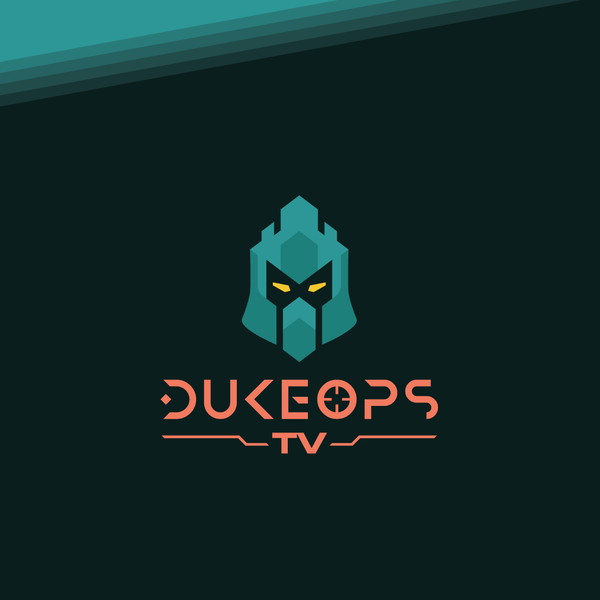 Logo Design Competitive Gaming Content Creator