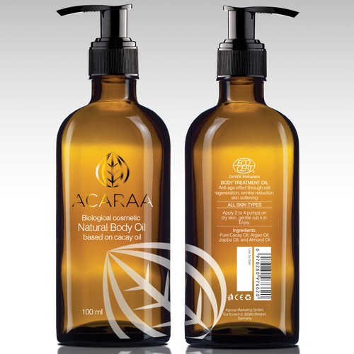 Creative Packaging Design for Natural Cosmetic Line Design by sapienpack