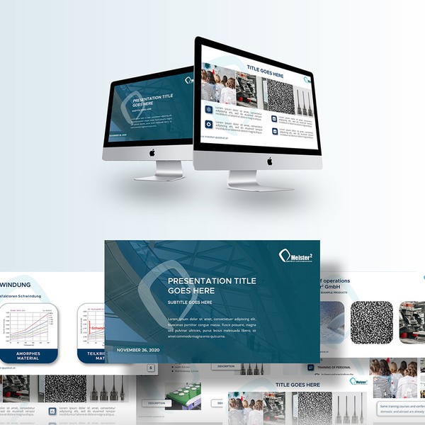 Design by sweetmoritz titled "Meister-Quadrat GmbH"