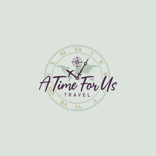 Need a vibrant travel logo depicting time Design by Ongie