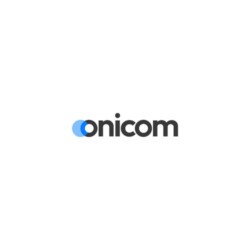 Create a modern, elegant, and professional logo for Onicom Design by iz.