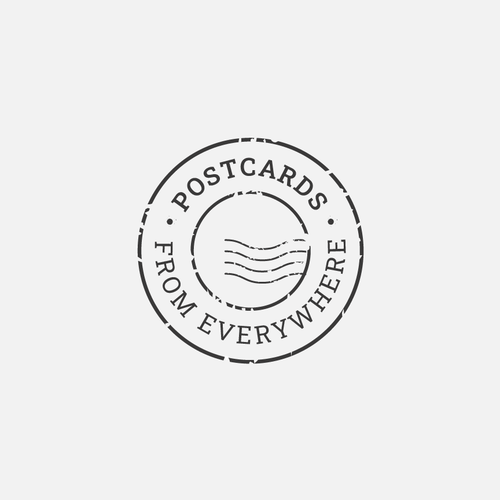 Postcards from Everywhere Logo Design by emilidea