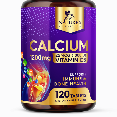 Calcium Plus Vitamin D3 Design Needed for Nature's Nutrition Design by Encephalon™