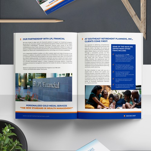 Design Brochure for Prospects - Southeast Retirement Planners Design by Jenny26