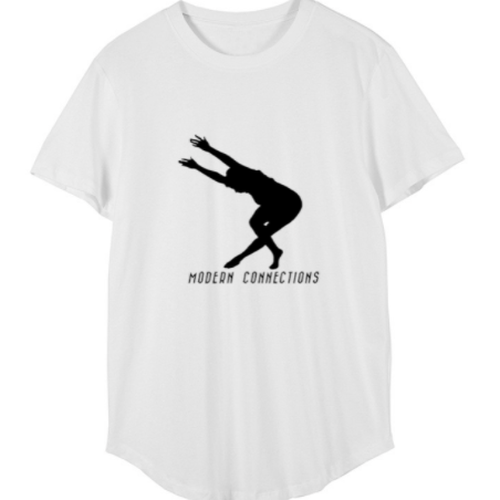 White Rounded T-Shirt with Logo.png