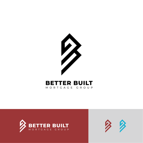 Better Built Mortgage Group-ontwerp door gustigraphic