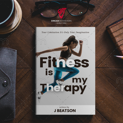 Unique and eye catchy fitness book for women that promotes success Design von DADesigns_