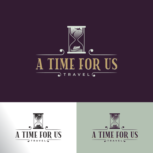 Need a vibrant travel logo depicting time Design by Dona B