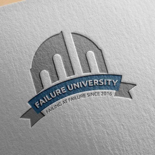 Edgy awesome logo for "Failure University" Réalisé par Craft4Web