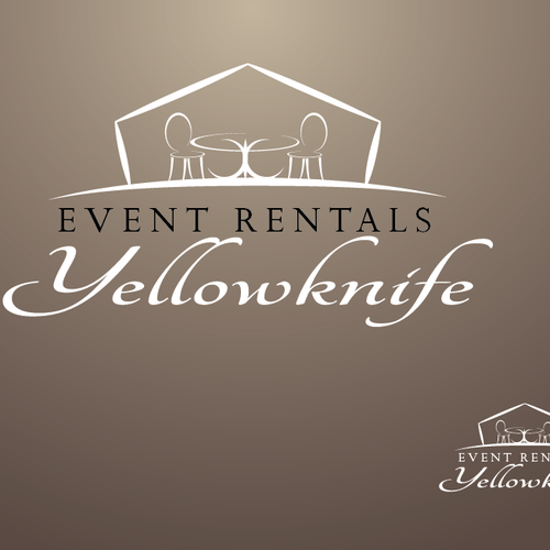 New event and party rental company needs a fun, modern and professional logo. Design by Acidpoptart