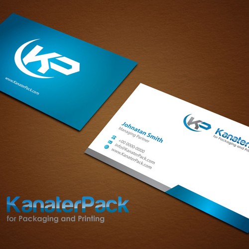 KP needs a new logo and business card Design by Dezero