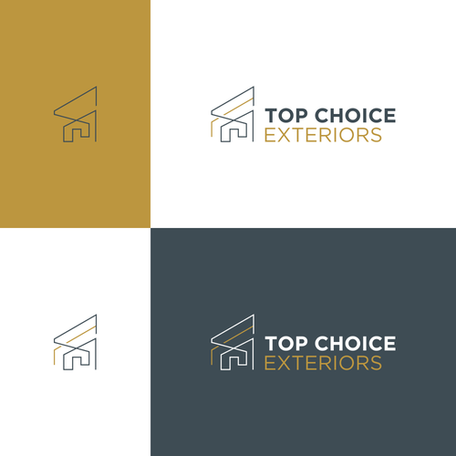 Professional,sleek,eye catching constructuion logo Design by opiq98