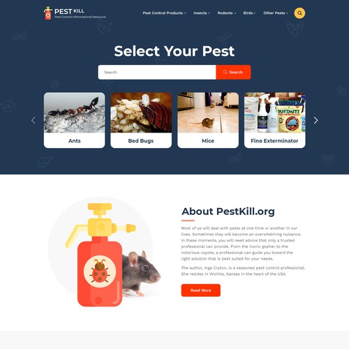 WordPress theme design contest entry by Irshad 786