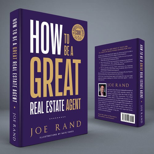 Simple, modern, sleek cover for real estate business book Book cover contest