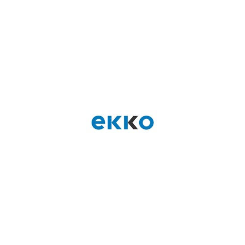 SIMPLE LOGO - ekko Letters then dm after Design by << NENTINEN >>