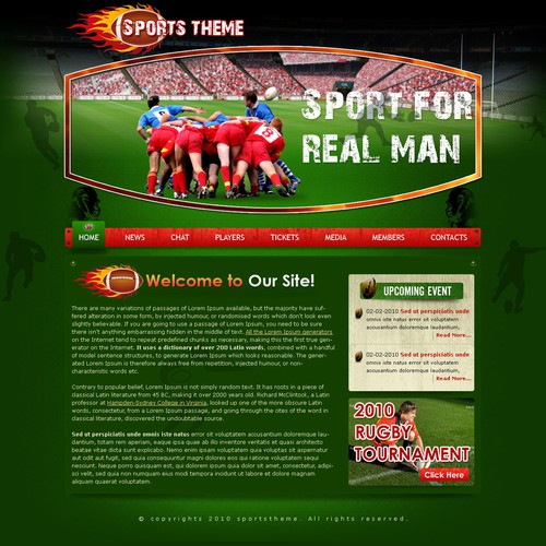 1-3 Page Website Template Design von PSdesigner