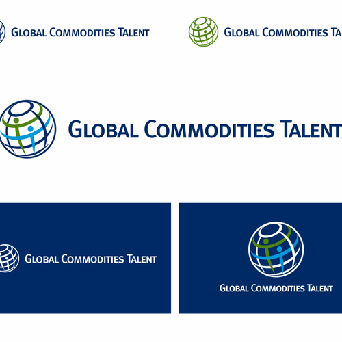 Logo for Global Energy & Commodities recruiting firm Design by wolv