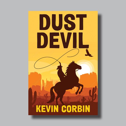 Dust Devil Cover Contest Design by Brushwork D' Studio