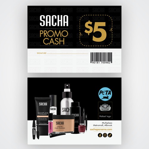 Sacha Cash Design by Titlii