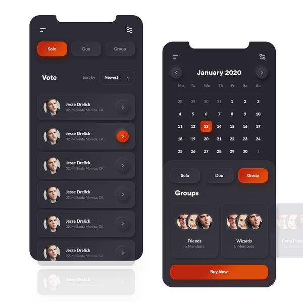 App design for clubbin'