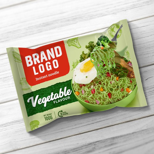 Fresh Identity for Instant noodles Design by mwirdan