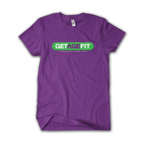 Create Bold, Dynamic Design for Get Age Fit Concierge Studio Apparel Ontwerp door JasmoroGraphic