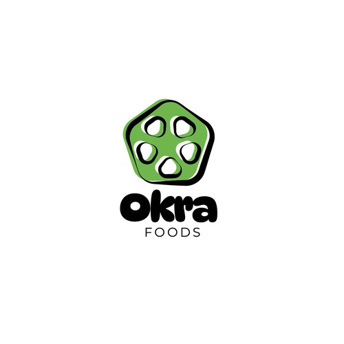 Okra inspired logo design Design by Mot®