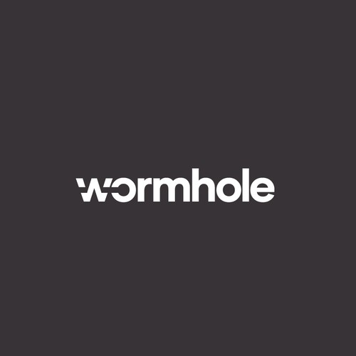 Wormhole Protocol Logo Design Design by bo_rad