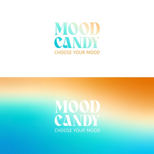 Logo for MOOD BOOSTING supplment called MOOD CANDY Design by ninagrana2