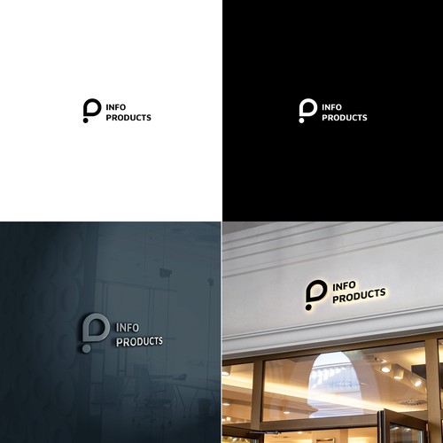 InfoProducts.com - Logo & Branding Design by Jen`P.