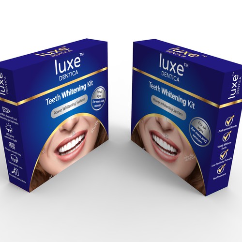 Teeth whitening packaging Design by MZ.Studio