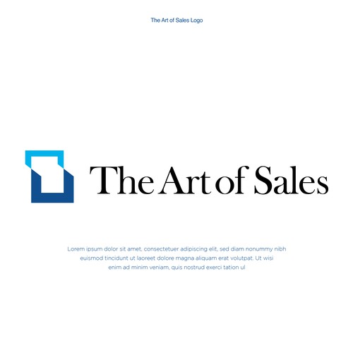 Logo For Sales Consulting Firm - The Art of Sales Design by Eeez Design