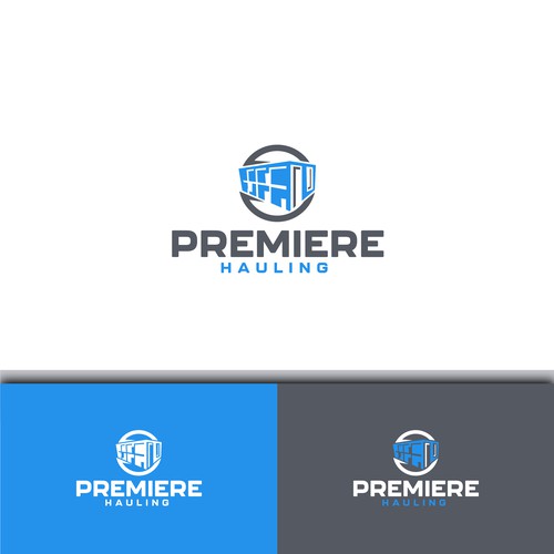 Premiere Hauling Logo Design Design by opiq98