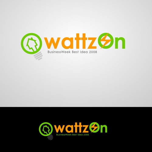 Help WattzOn (BusinessWeek Best Idea 2008) with a new logo Design by toss_Design