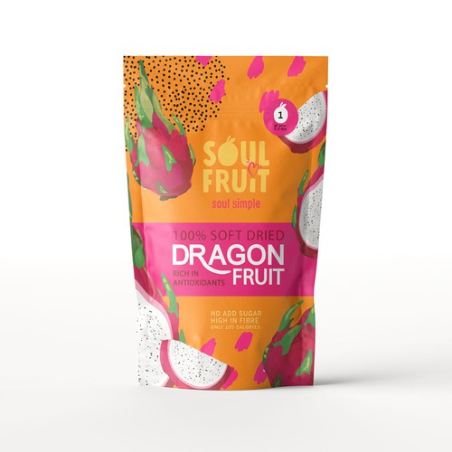 eye-catching packaging design for new health food product Design by AnaHola