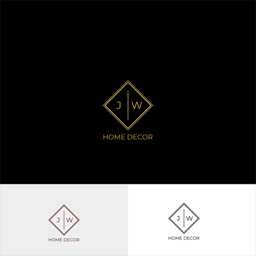 JW Home Decor Logo-ontwerp door Art_Cues