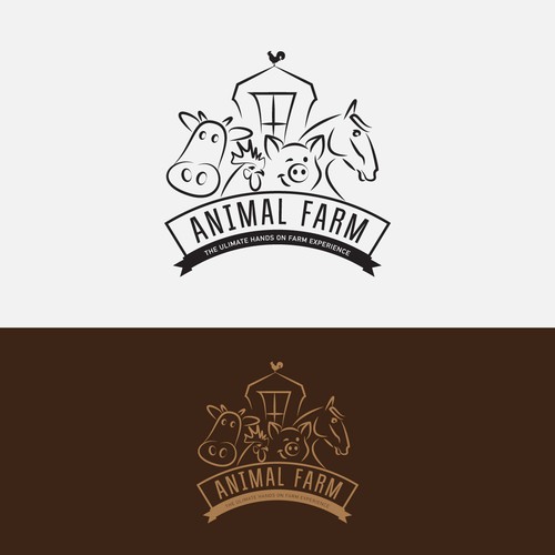 Capture the essence of our rare breed farm park experience in a logo Design réalisé par kec99