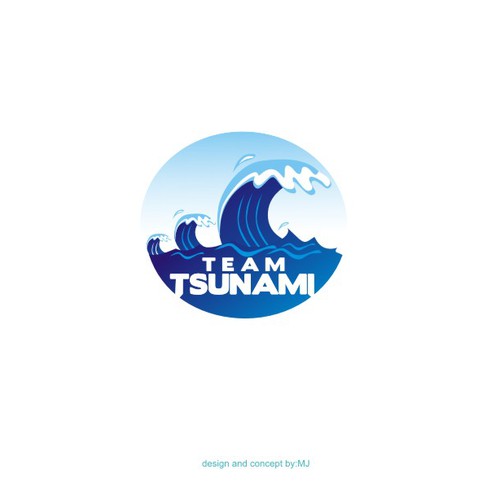 Create the next logo for Team Tsunami Design by designedbyjeriz▲