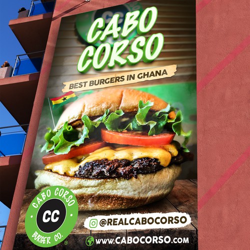 Billboard for Burger Company Design by Joabe Alves